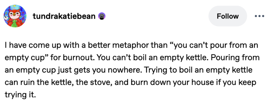 Boiling an empty kettle